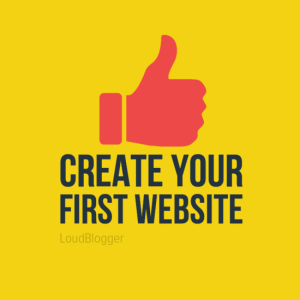 Creating your first Website