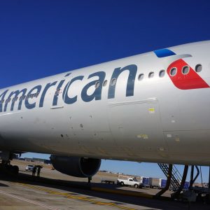 american airlines jet