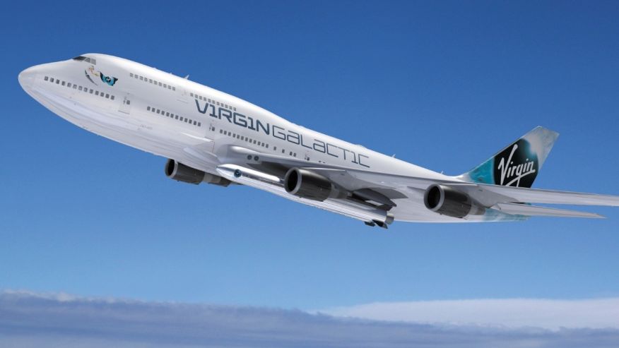 virgin galactic boeing 747
