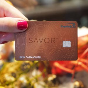 Capital One Savor cash back credit card